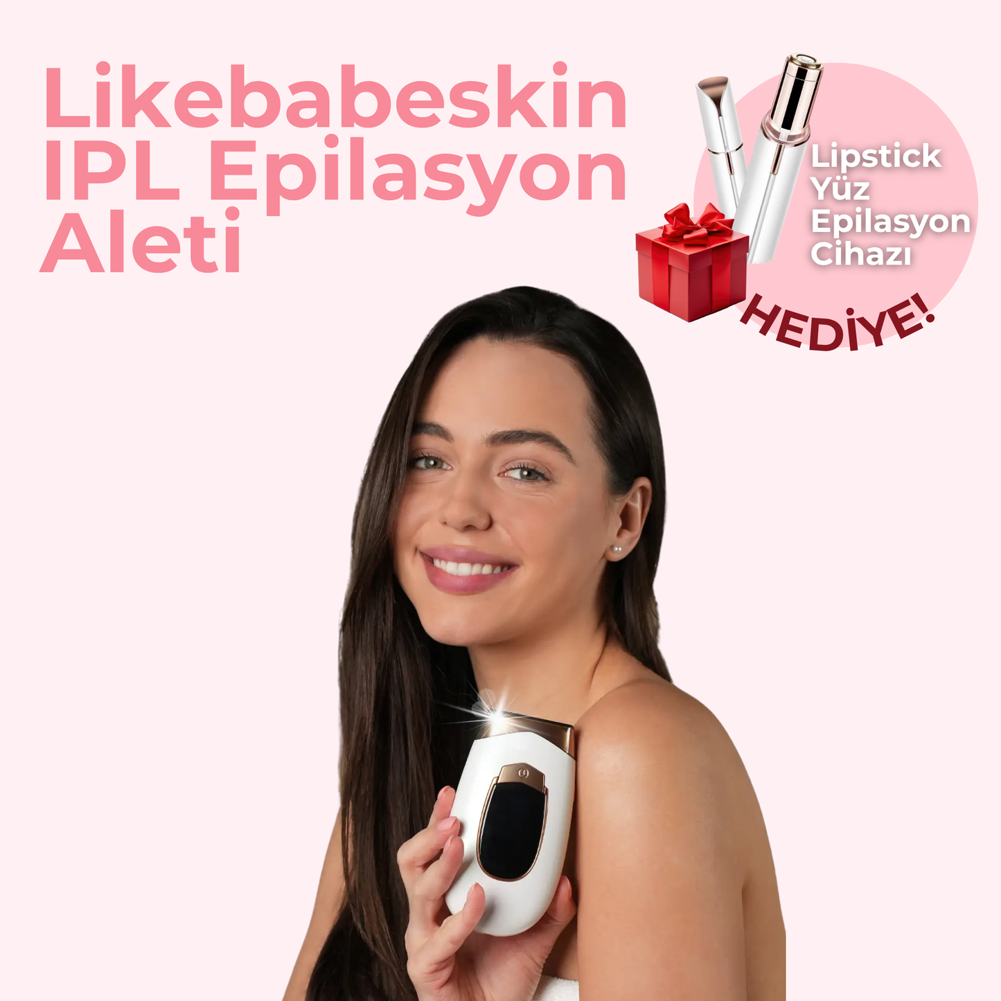 Likebabeskin IPL Epilasyon Aleti